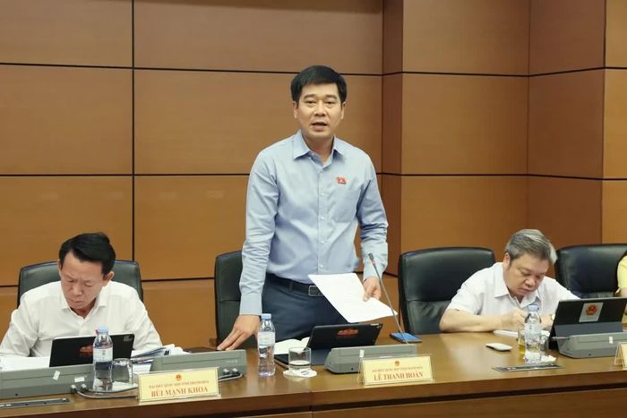 Đại biểu Lê Thanh Hoàn, Đoàn ĐBQH tỉnh Thanh Hóa. Ảnh: An Nhiên