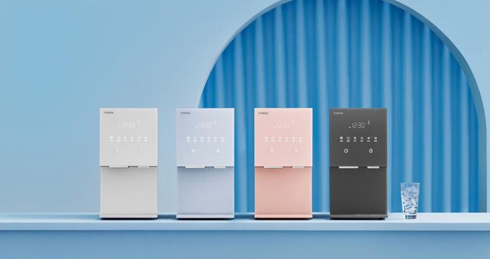 "Cafe Ice Water Purifier" của Coway.  Ảnh: Korea Herald