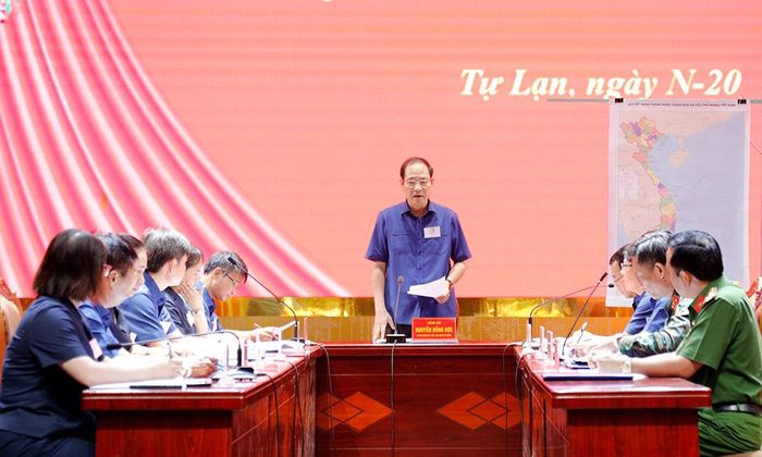 Diễn tập Ban Thường vụ Đảng ủy cấp xã tổ chức hội nghị ra nghị quyết lãnh đạo chuyển địa phương vào trạng thái khẩn cấp về quốc phòng.