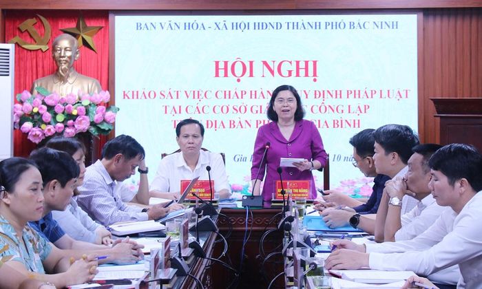 Đồng chí Trần Thị Hằng phát biểu chỉ đạo.