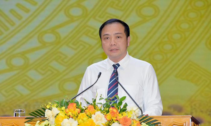  Đồng chí Đào Thanh Trường phát biểu chỉ đạo. 