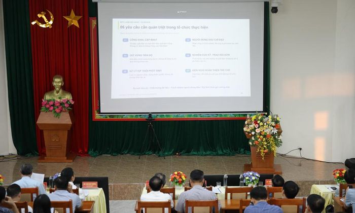  Đại biểu dự tại điểm cầu Bắc Ninh. 