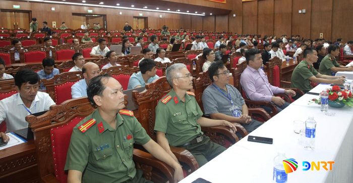 Các đại biểu tham dự hội nghị diễn tập bảo đảm an ninh mạng. Ảnh: ĐẮC MẠNH