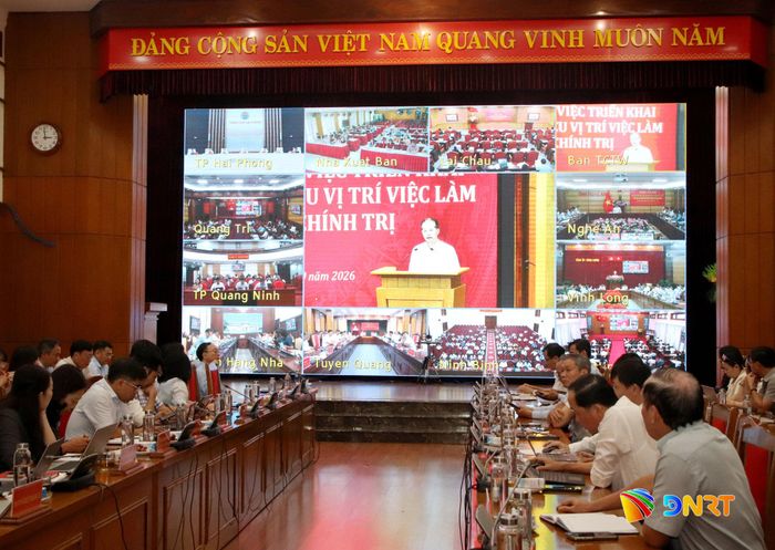 Hội nghị được kết nối đến 3.213 điểm cầu với hơn 55 nghìn đại biểu tham dự. Ảnh: TRỌNG HUY
