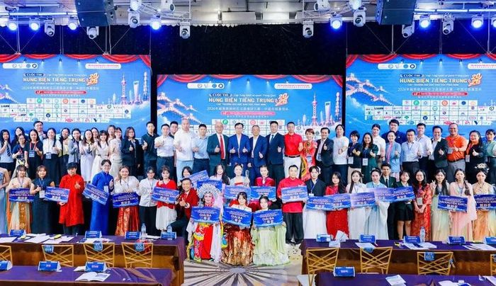 Cuộc thi hùng biện tiếng Trung năm 2026 giúp Như thêm tự tin vào bản thân, tiếp tục nuôi dưỡng niềm đam mê với tiếng Trung. Ảnh: NVCC