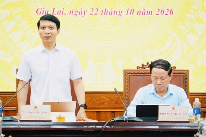  Phó Bí thư Tỉnh ủy, Chủ tịch Ủy ban MTTQ Việt Nam tỉnh Nguyễn Ngọc Lương khẳng định MTTQ và các tổ chức chính trị - xã hội sẽ cùng sát cánh với UBND tỉnh tuyên truyền, vận động hội viên, nhân dân đẩy mạnh các phong trào thi đua phát triển KT-XH. ﻿Ảnh: Nguyễn Hân 