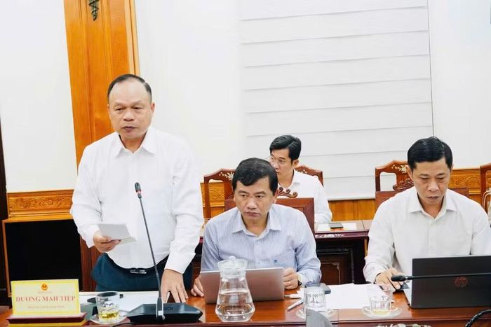  Phó Chủ tịch UBND tỉnh Dương Mah Tiệp đề nghị các tổ chức chính trị - xã hội xây dựng, nhân rộng mô hình dân vận khéo. Ảnh: Nguyễn Hân 