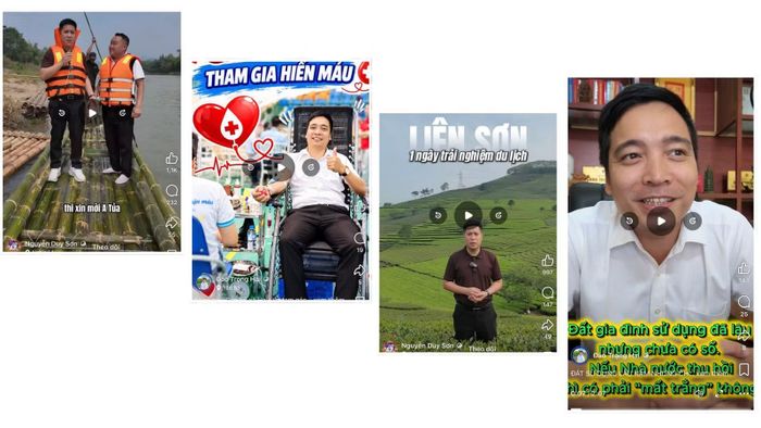 Các video do các đồng chí lãnh đạo địa phương xây dựng nhận được sự quan tâm, tương tác tích cực của công chúng.