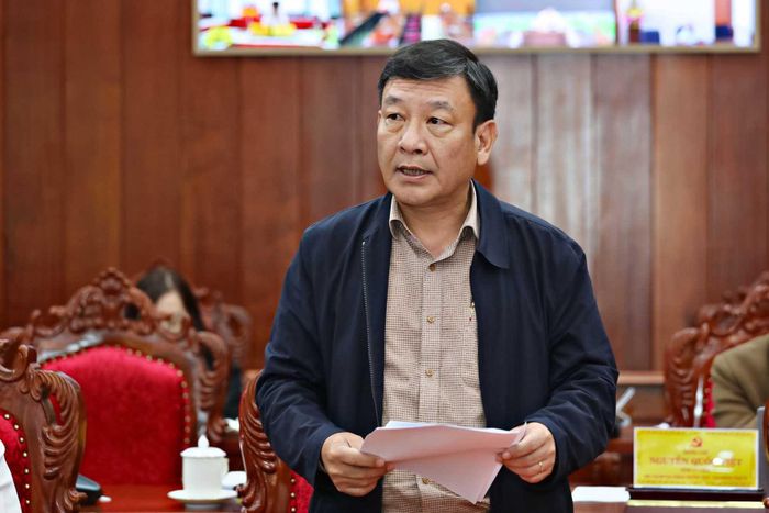 Đồng chí Bùi Thắng, Phó Bí thư Tỉnh ủy thông qua tờ trình liên quan đến Nghị quyết số 188/NQ-CP ngày 16/7/2026 của Chính phủ
