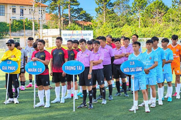 Các đội bóng thi đấu tại Giải bóng đá nam dân tộc thiểu số tỉnh Lâm Đồng