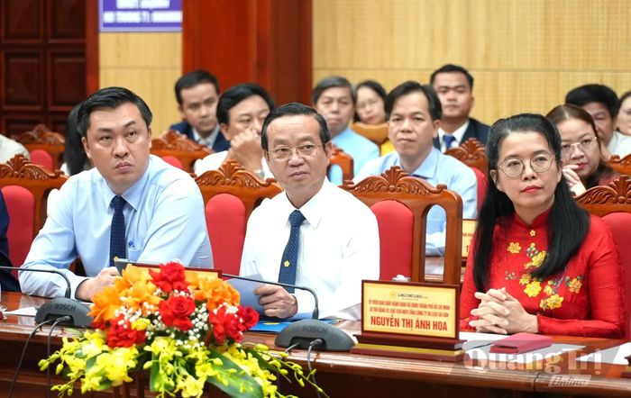 Lãnh đạo UBND TP. Hồ Chí Minh và Saigontourist Group tham dự lễ ký kết - Ảnh: T.Đ
