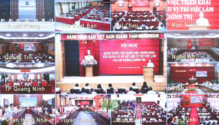 Hội nghị được tổ chức theo hình thức trực tuyến.