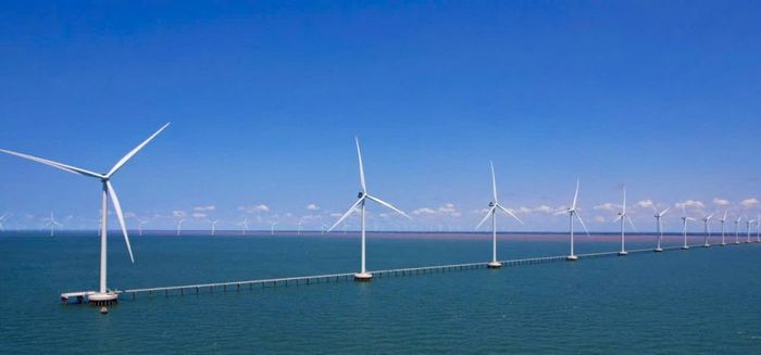 Tiềm năng điện gió ngoài khơi của Cà Mau ước khoảng 12.000 MW (ảnh: Sở Công Thương Cà Mau)
