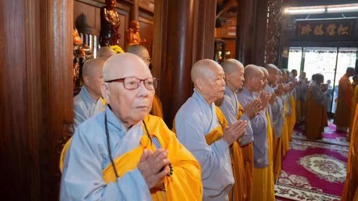 Khóa lễ cung tiến Giác linh Hòa thượng Thích Long Trí