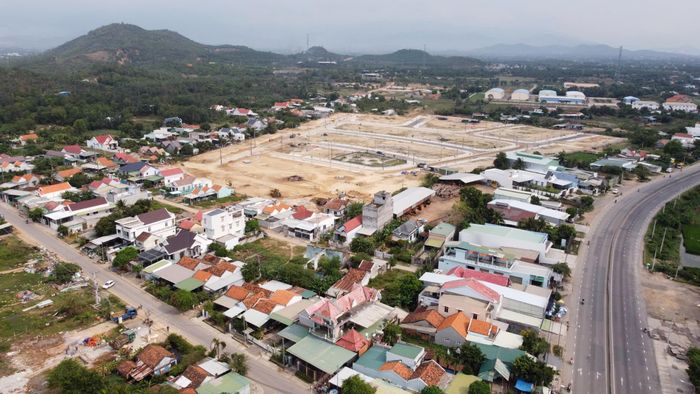 Một góc khu dân cư của phường Ninh Hòa.