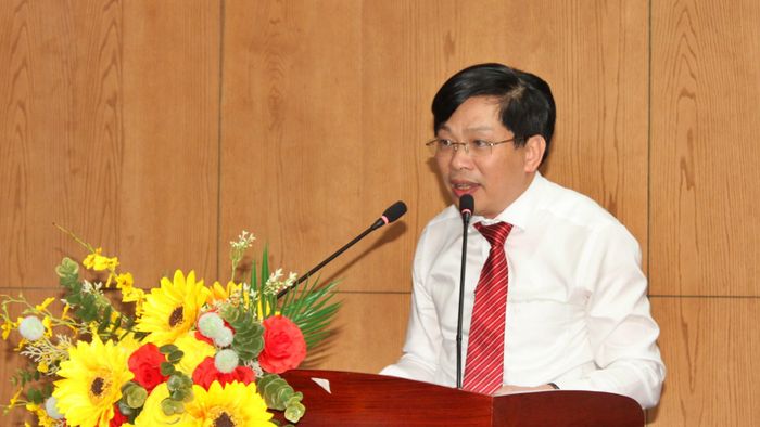 Ông Đặng Văn Dũng, Phó bí thư Thường trực Tỉnh ủy Cà Mau phát biểu chỉ đạo tại hội nghị.