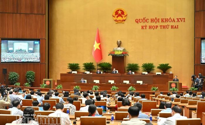 Toàn cảnh phiên họp sáng 22/10. Ảnh: Đức Thanh