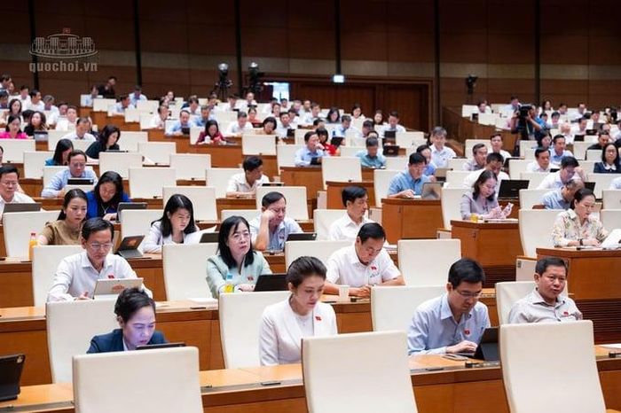 Các đại biểu tham dự phiên họp.