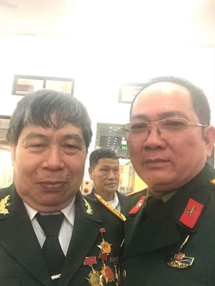 CCB Đặc công 429 Lê Hùng Nam ( trái ) & Thành Đô ( bìa phải ) tại sự kiện kỷ niệm 59 năm ngày thành lập Binh chủng Đặc công tổ chức tại xã Vĩnh Lộc , Thanh Hóa , ngày 13/03/2026 - Ảnh : Thành Đô