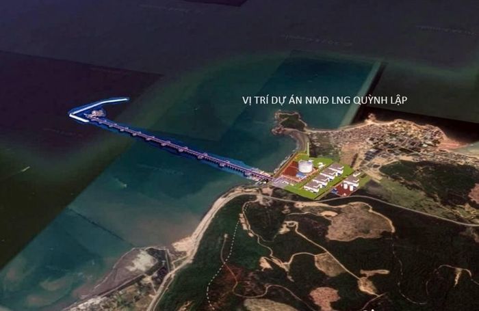 Phối cảnh tổng thể dự án nhà máy điện LNG Quỳnh Lập