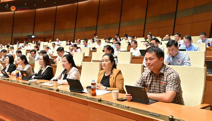 Các đại biểu tham dự phiên họp. Ảnh: Quang Khánh