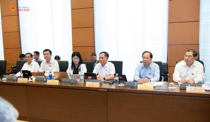Đoàn ĐBQH tỉnh Hà Tĩnh tham gia phiên thảo luận