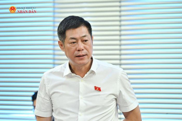 ĐBQH Nguyễn Hoàng Giang (Đắk Lắk) phát biểu