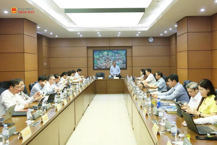 Toàn cảnh thảo luận tổ. Ảnh: An Nhiên