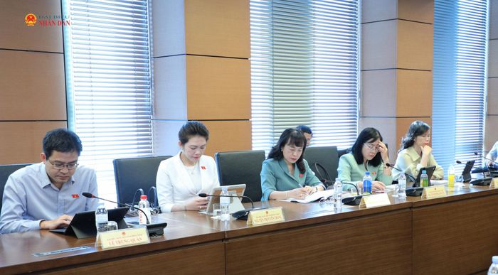 Các ĐBQH tỉnh Đồng Tháp tham dự phiên thảo luận tổ