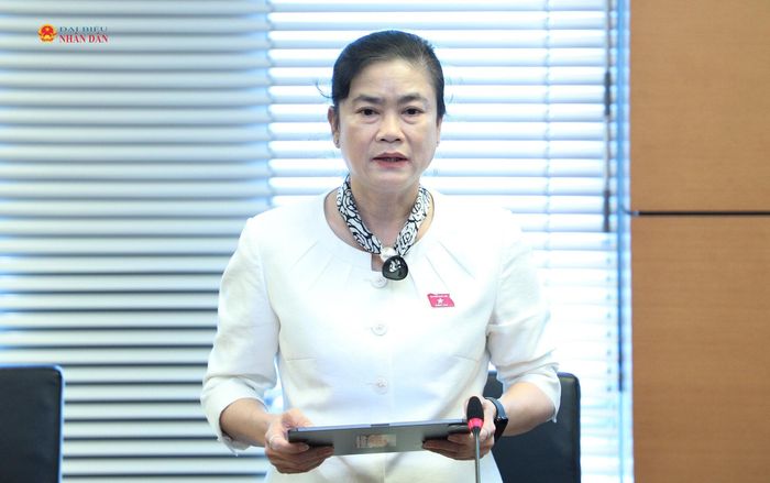ĐBQH Đỗ Thị Thu Thảo (Đồng Tháp) phát biểu