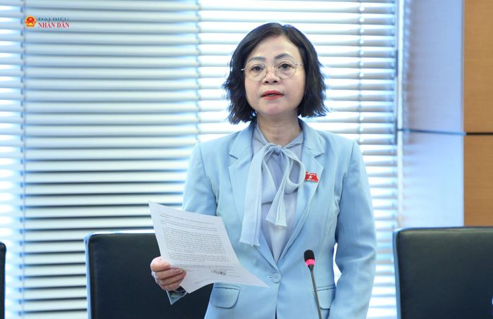 ĐBQH Nguyễn Thanh Cầm (Đồng Tháp) phát biểu