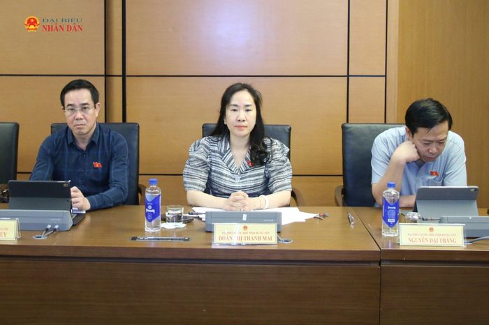 Các đại biểu tham dự thảo luận tổ. Ảnh: Đắc Trường