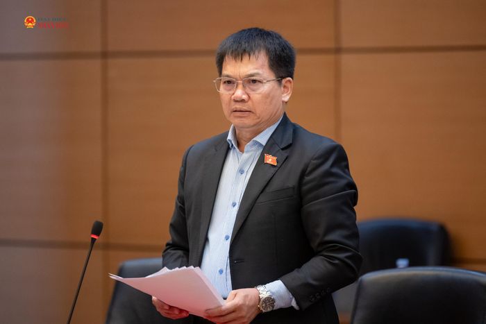 ĐBQH Dương Khắc Mai (Lâm Đồng) phát biểu. Ảnh: Phạm Thắng