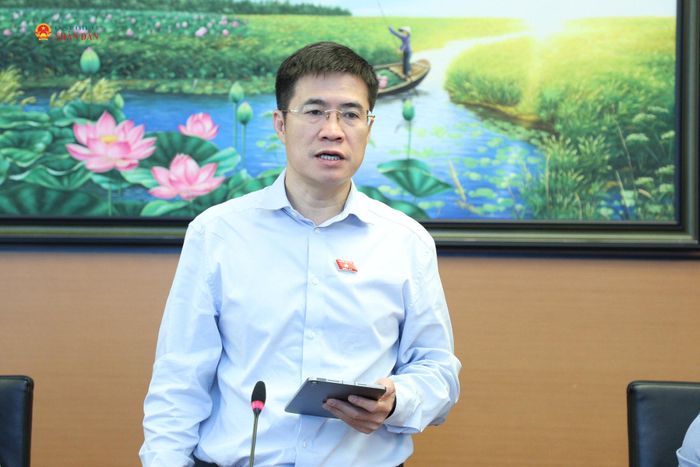 ĐBQH Hoàng Minh Hiếu (Nghệ An) phát biểu