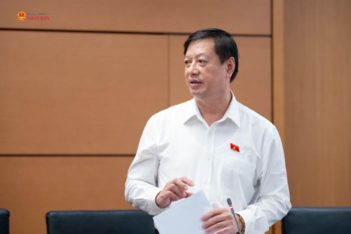 ĐBQH Dương Văn Thăng (TP. Hồ Chí Minh) phát biểu