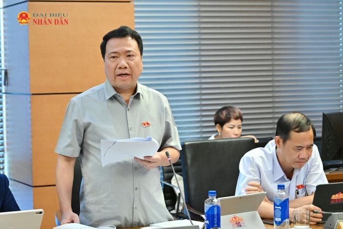 ĐBQH Ngô Trung Thành (Đắk Lắk) phát biểu