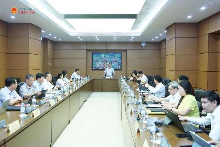 Toàn cảnh thảo luận tổ. Ảnh: An Nhiên