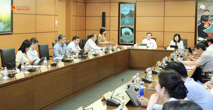 Toàn cảnh phiên thảo luận Tổ.