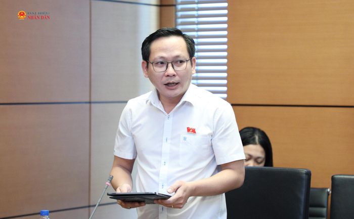 ĐBQH Trần Trí Cường (Vĩnh Long) phát biểu
