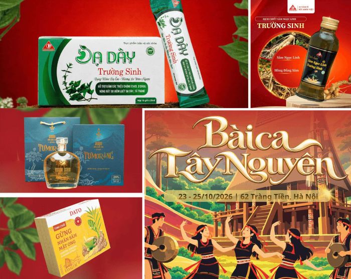 Đa dạng các sản phẩm OCOP, đặc sản vùng miền của doanh nghiệp Gia Lai và Quảng Ngãi được chuẩn bị sẵn sàng phục vụ khách tham quan và mua sắm trong khuôn khổ chương trình "Sức sống hàng Việt".