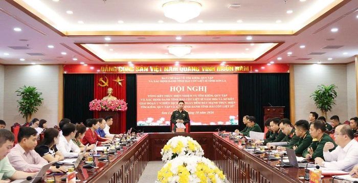 Sơn La tổng kết thực hiện nhiệm vụ tìm kiếm, quy tập và xác định danh tính hài cốt liệt sĩ còn thiếu thông tin năm 2026.