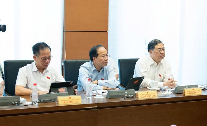 Các đại biểu tham dự phiên họp tổ