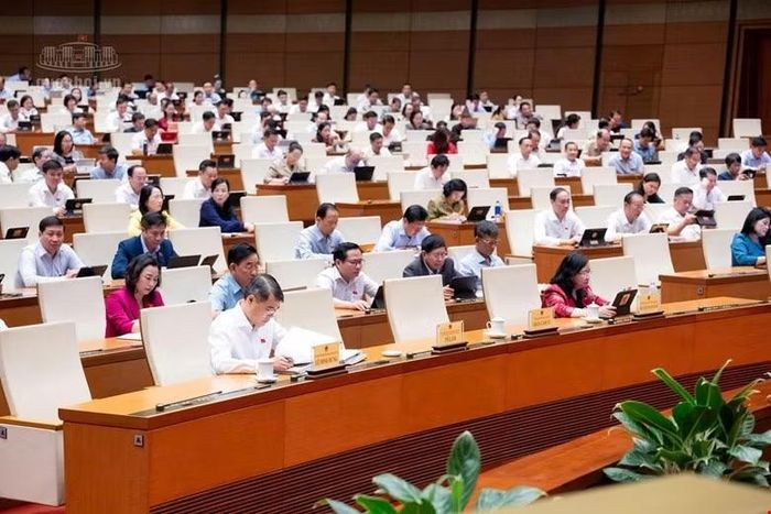 Các đại biểu tham dự kỳ họp.