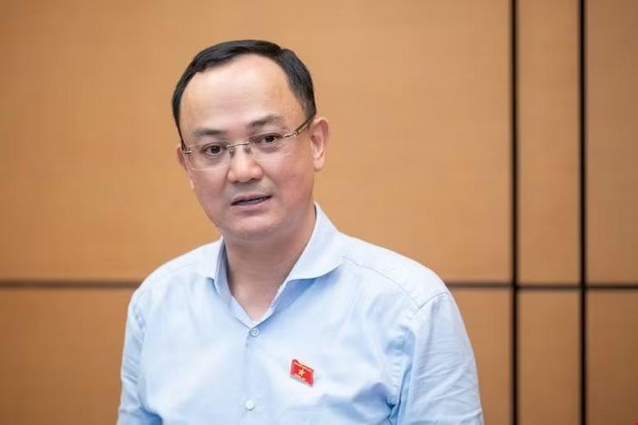 Đại biểu Quốc hội Nguyễn Ngọc Sơn phát biểu tại tổ.