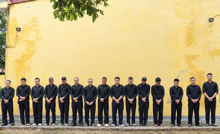 Một số bị can trong vụ án.