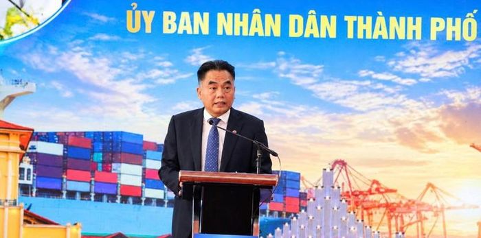 ông Nguyễn Lộc Hà, Phó Chủ tịch Thường trực UBND Thành phố Hồ Chí Minh phát biểu tại Hội nghị. Ảnh: BCT