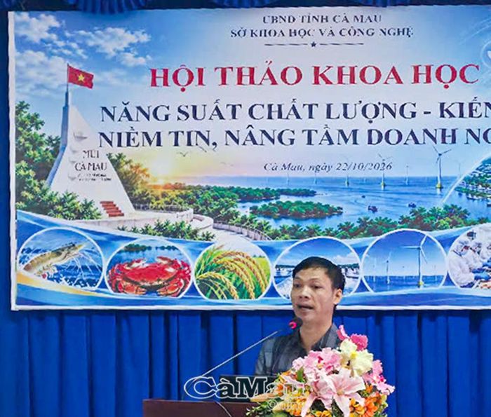 Ông Nguyễn Công Thiên, Giám đốc Công ty TNHH Đào tạo và Tư vấn Chất lượng TVH, chia sẻ về tiêu chuẩn, đo lường, chất lượng từ chi phí tuân thủ đến tài sản chiến lược và động lực tăng trưởng.