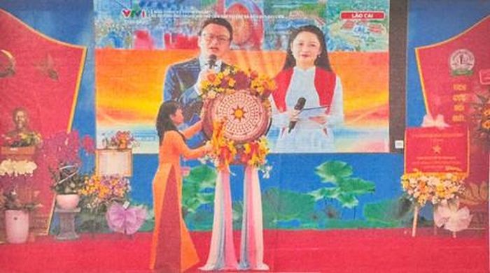 Đánh trống khai giảng năm học 2026 - 2027 tại Trường tiểu học Lê Văn Tám, mới được thành lập ở tỉnh Tây Ninh, tháng 8/2026
