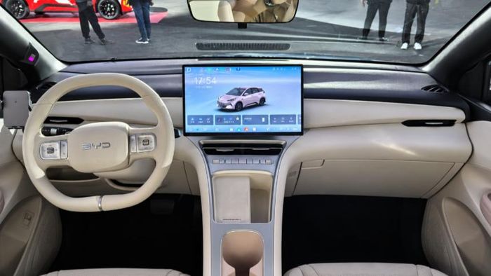 Nội thất BYD Seagull 2026. Ảnh: Carnewschina.