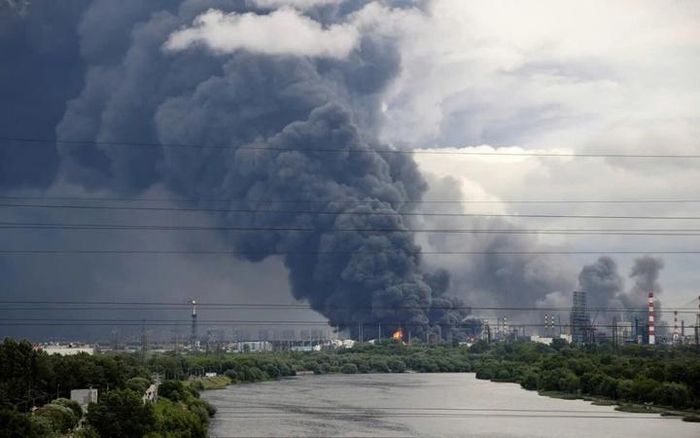 Vụ tập kích của Ukraine vào Moskva, Nga. (Ảnh: Reuters)